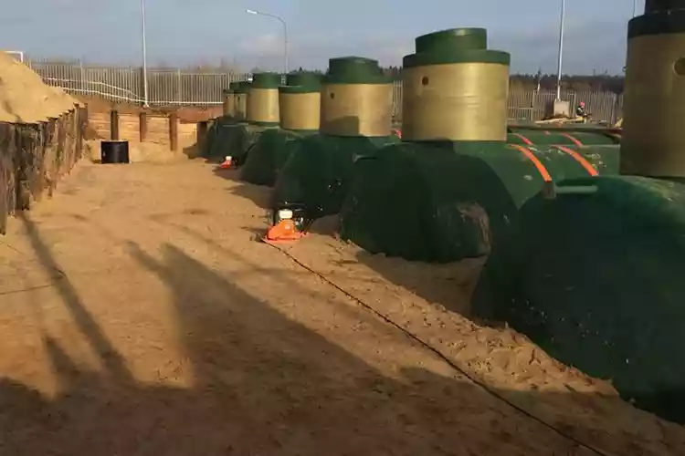 Монтаж стеклопластиковых ёмкостей любого типа
